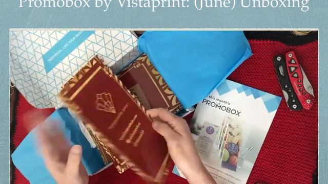 Promobox by Vistaprint: (June) Unboxing смотреть онлайн
