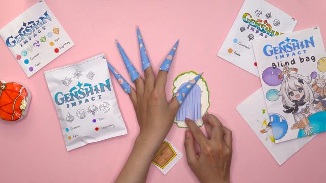 [🐾paper Diy🐾] Ganyu - Genshin Impact 💗 Craftybunnies ASMR Blind Bag Unboxing #genshinimpact #ganyu