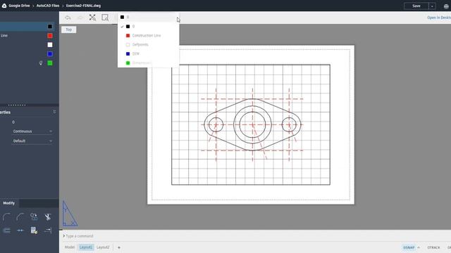 AutoCAD Web 046 - Exercise 2 Final Dimension смотреть онлайн