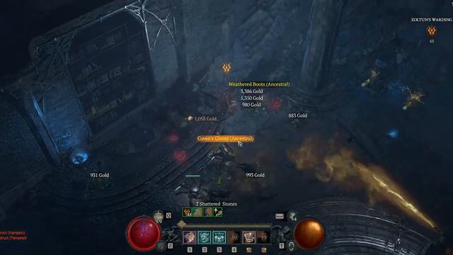 Diablo IV Season 3. Charge Barbarian vs Tier 100 Nightmare Vault смотреть онлайн