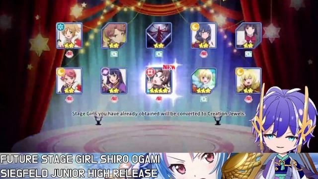 [22500 Star Gems / 12 Steps] Future Stage Girl Shiro Ogami | Revue Starlight ReLIVE Gacha смотреть онлайн