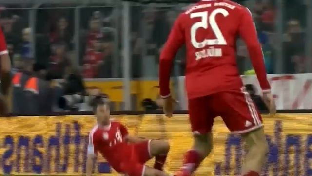 1-0 Bayern Münich - Hamburg FUNNY GOAL MANDZUKIC 14/12/13 HD Бавария-Гамбург Манджукич смотреть онлайн