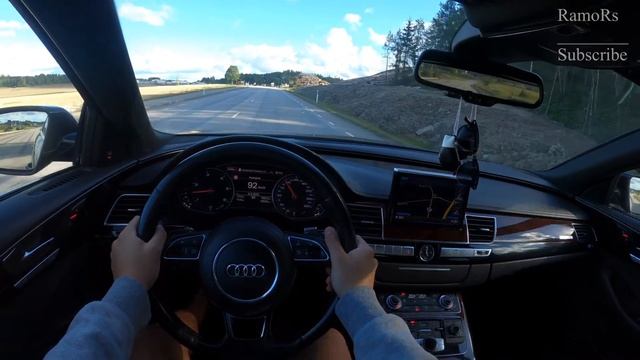Audi A8 2013 3.0 TDI | POV Test Drive смотреть онлайн