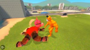 КАЧОК ФОКСИ ПРОТИВ ВСЕХ КАЧКОВ МОНСТРОВ СЦП В ГАРРИС МОД! FNAF 9 SECURITY BREACH В Garry`s Mod!