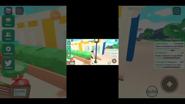 ИГРАЮ В [My Zoo Tycoon] 2 часть ROBLOX смотреть онлайн