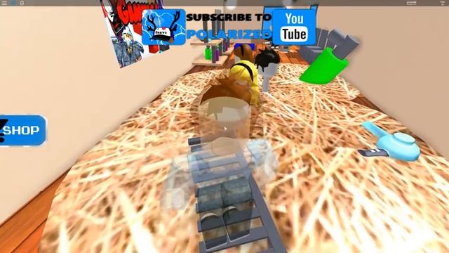 НОВЫЙ ПОБЕГ от ЗЛОГО ПАРИКМАХЕРА в ROBLOX / детский игровой летплей от КИДА #КИД смотреть онлайн