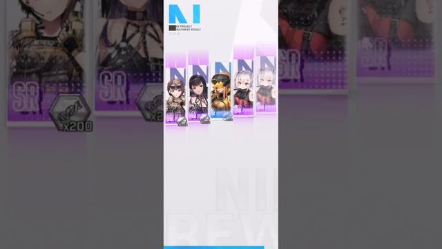 Goddess of Victory: NIKKE. 100 обычных круток смотреть онлайн