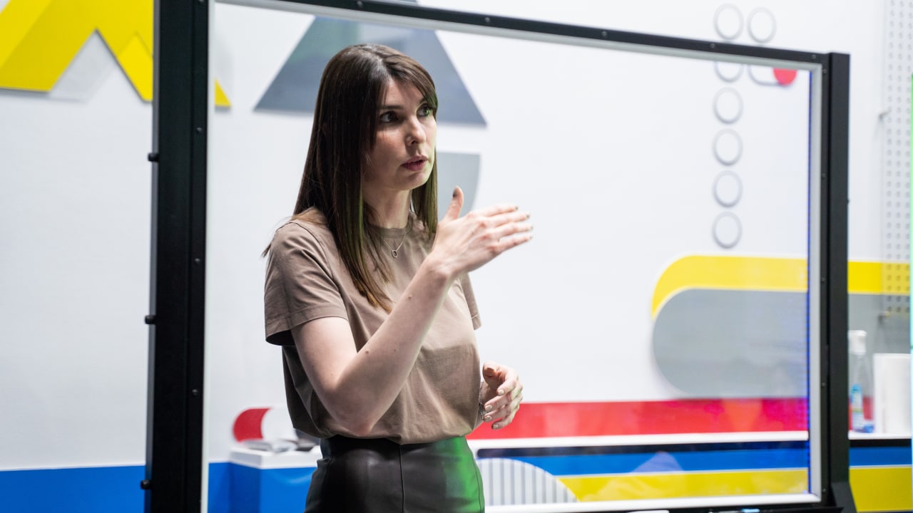 Проект LabORATORium: мастер-класс для студентов от Оксаны Даминовой