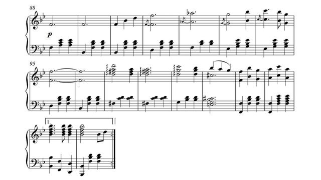 Scott Joplin – Harmony Club Waltz piano sheet смотреть онлайн