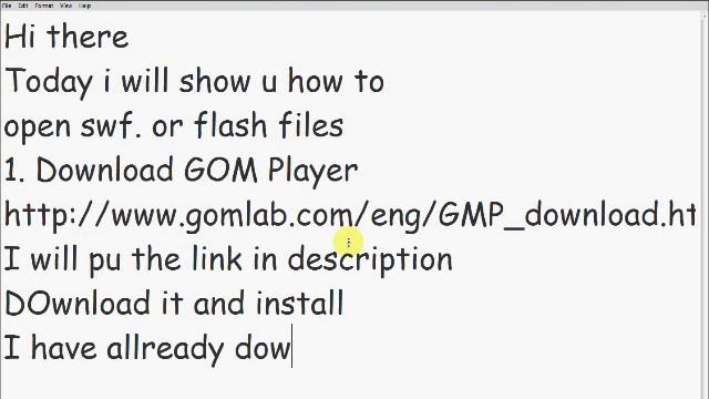 How to open swf. (Flash) files (Easy Way) смотреть онлайн