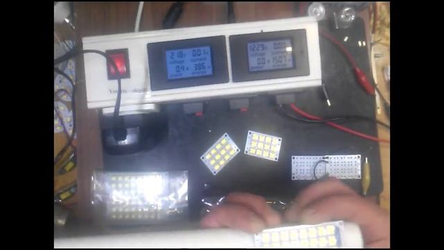 Замена галогенки на св-д и Самодельная переноска на светодиодных модулях Пиранья смотреть онлайн