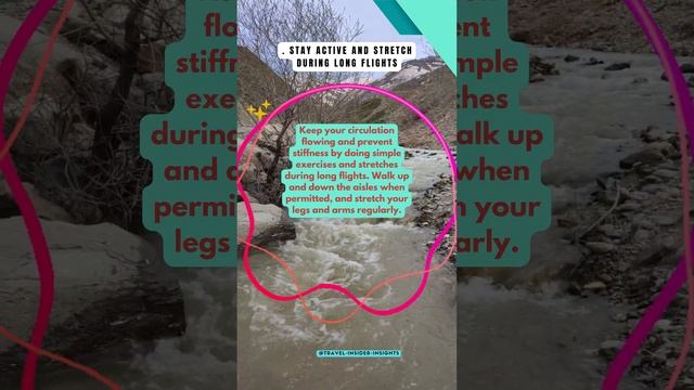Stay Active and Stretch During Lengthy Flights - advice for travelers and tourists смотреть онлайн