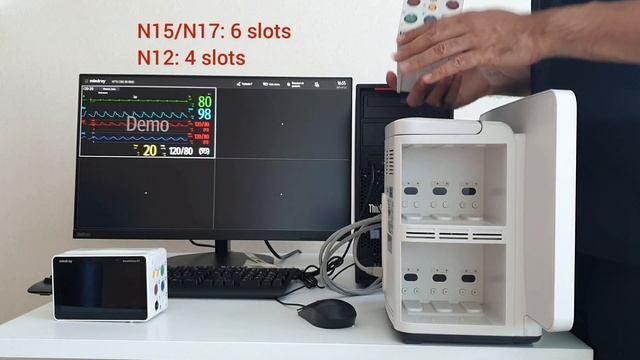 Mindray monitor de signos vitales serie Benevision N17/N15/N12 Presentación смотреть онлайн