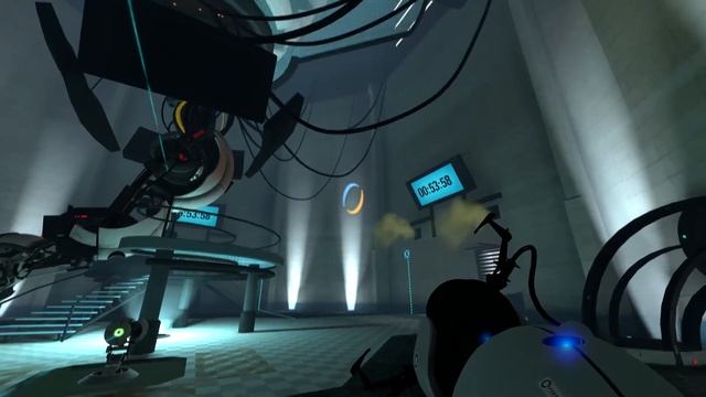 Portal Ending, but with Portal 2 GLaDOS смотреть онлайн