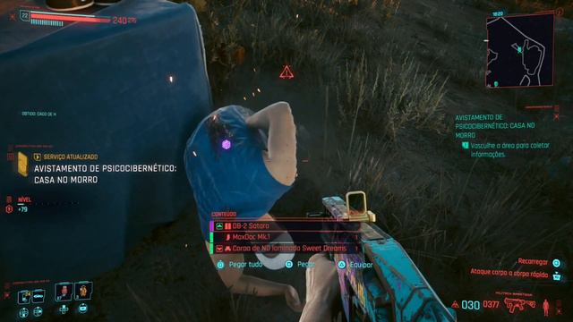 Cyberpunk 2077- #22 - Avistamento de Psicocibernético: Casa No Morro do - Russel Greene смотреть онлайн
