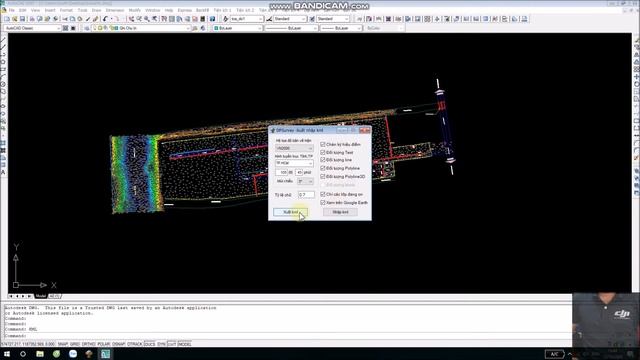 Đưa bản vẽ AutoCad lên Google Earth bằng DpSurvey смотреть онлайн