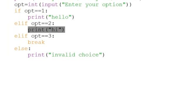 How to write a menu driven program in python смотреть онлайн
