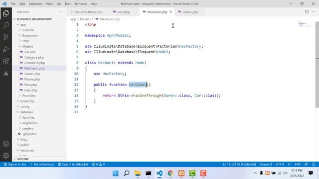 Laravel 9 Eloquent Relation Bangla | Has One Through | P 05 смотреть онлайн