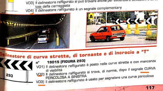 Patente B In Urdu (Capitpolo 8) Segnali Verticali Complementari Segnali Di Cantiere 01