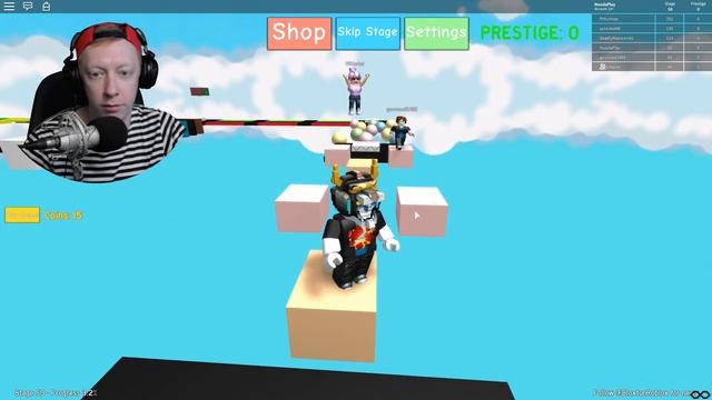 98% ЛЮДЕЙ НЕ ПРОЙДУТ ЭТОТ ПАРКУР В ROBLOX MEGA FUN OBBY (ПРИ УЧАСТИИ ВИКИ КАРТЕР) смотреть онлайн