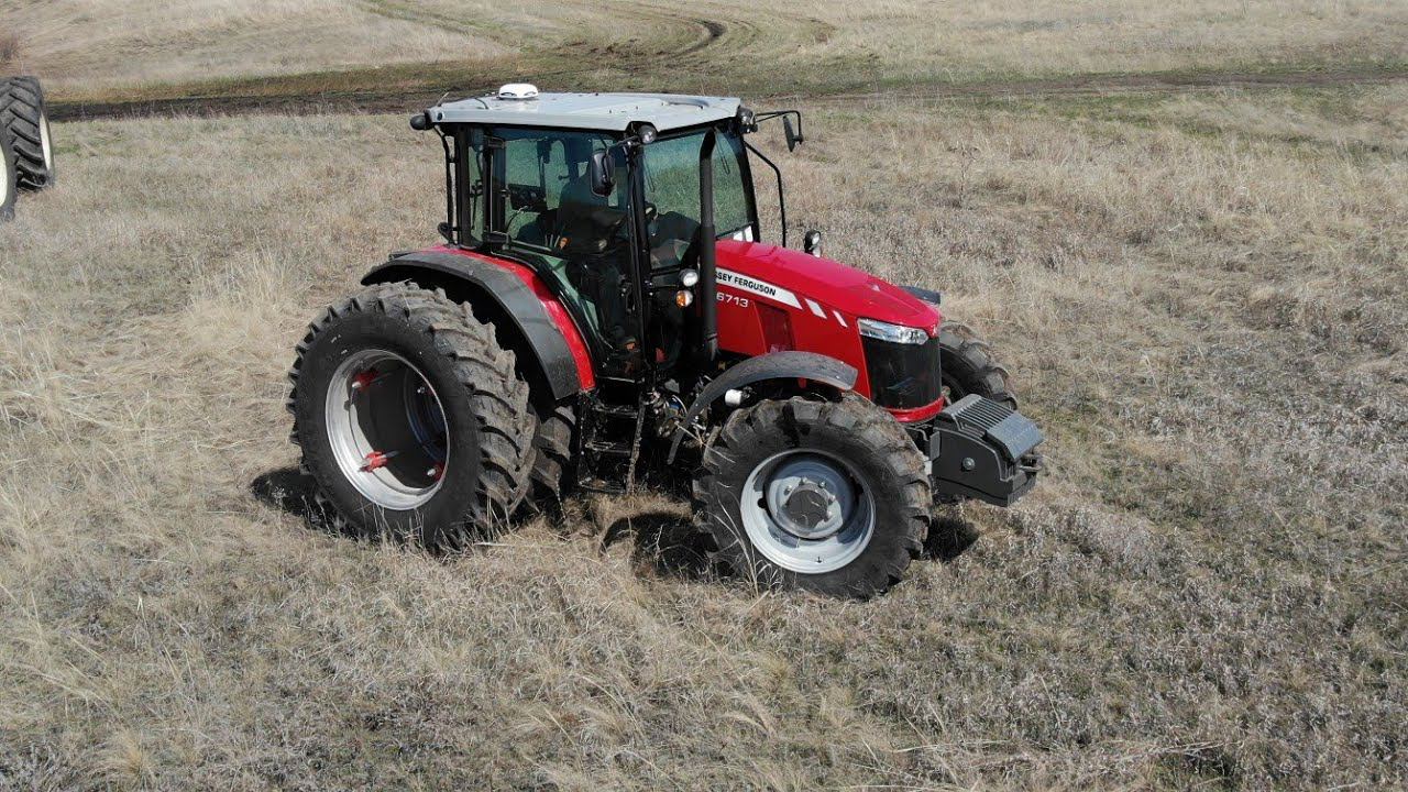 Massey Ferguson 6713 на закрытии влаги 2021