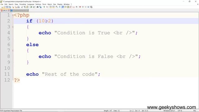 Relational Operators in PHP (Hindi) смотреть онлайн