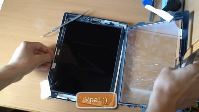 Замена тачскрина iPad 2 (Айпад 2) смотреть онлайн