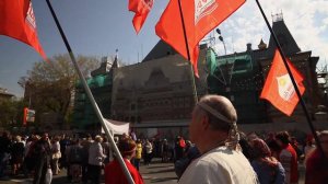 Первомайское шествие в Москве / 1 мая 2014, м. Октябрьская - м. Охотный ряд