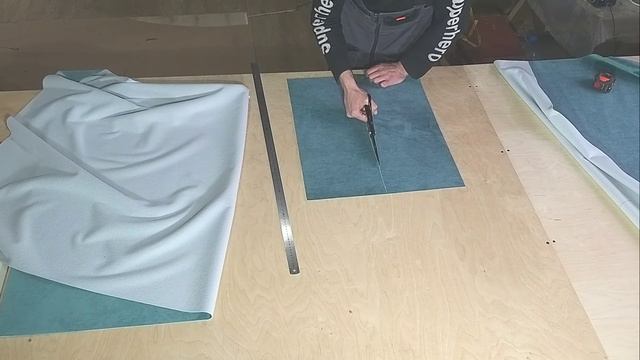 Прямой диван еврокнига | 4 серия | Шьем чехлы