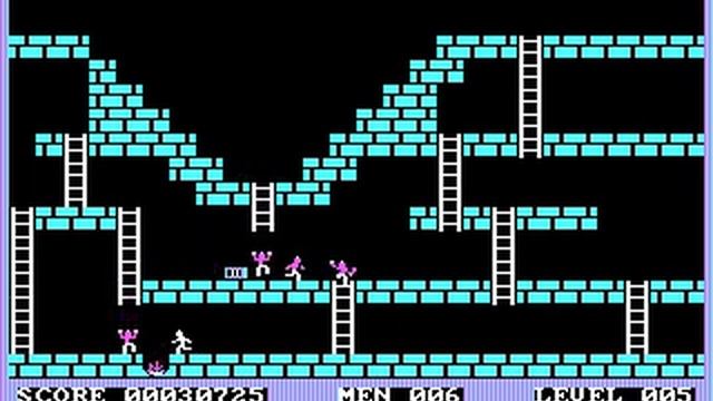 Lode Runner (DOS) by Brøderbund Software смотреть онлайн