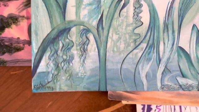 Рисунки: НЛО, пришельцы, внеземные цивилизации, язык света. Художница София Голдберг смотреть онлайн