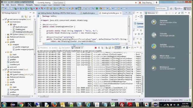 How to create spring based REST service with Json in 5 minutes смотреть онлайн