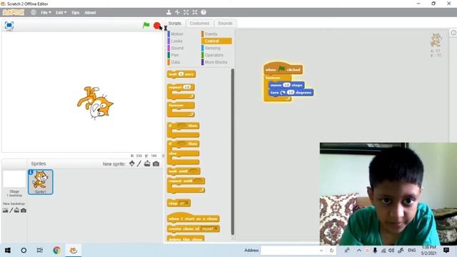 How to make a game in scratch| Scratch tutorial| in bangla. смотреть онлайн