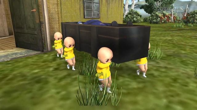 Magic GoldFish vs Granny and Grandpa #part 1 ★ Funny horror Animation Granny vs aliashraf