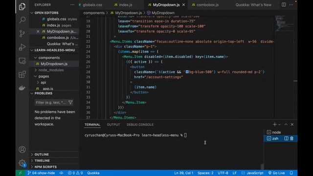 How to create Menu/ Dropdown menu with headless UI (with Nextjs / React Recoil ) смотреть онлайн