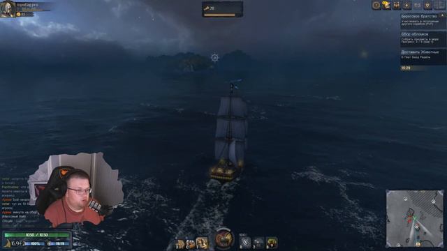 Уверенно идём ко дну - World of Sea Battle Стрим #1 смотреть онлайн