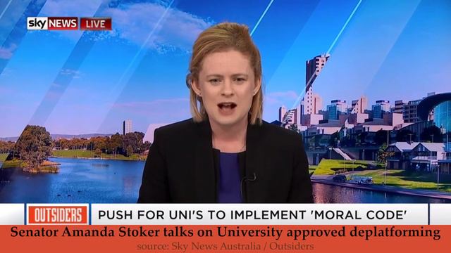 Senator Amanda Stoker talks on University approved deplatforming смотреть онлайн
