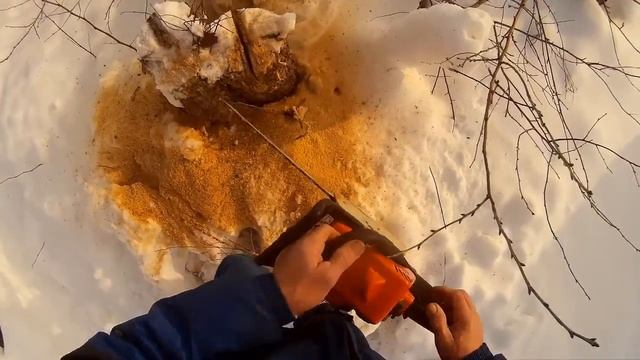 На даче - КАК ТЕСТИРОВАЛ МАЛЕНЬКУЮ ПИЛУ ШТИЛЬ и укладка дров / Дача / Дачник в плюс смотреть онлайн