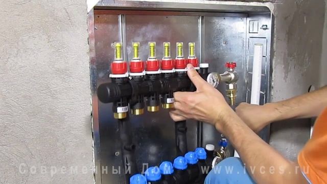 Водяной теплый пол TECE. Все этапы монтажа. смотреть онлайн