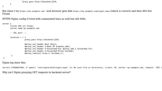 DevOps & SysAdmins: Nginx reverse proxy HTTPS to HTTP IIS backend смотреть онлайн