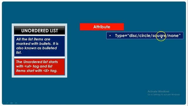 HTML List -html5 | What is list?? | HTML5 Tutorial For Beginner | Java Nord смотреть онлайн