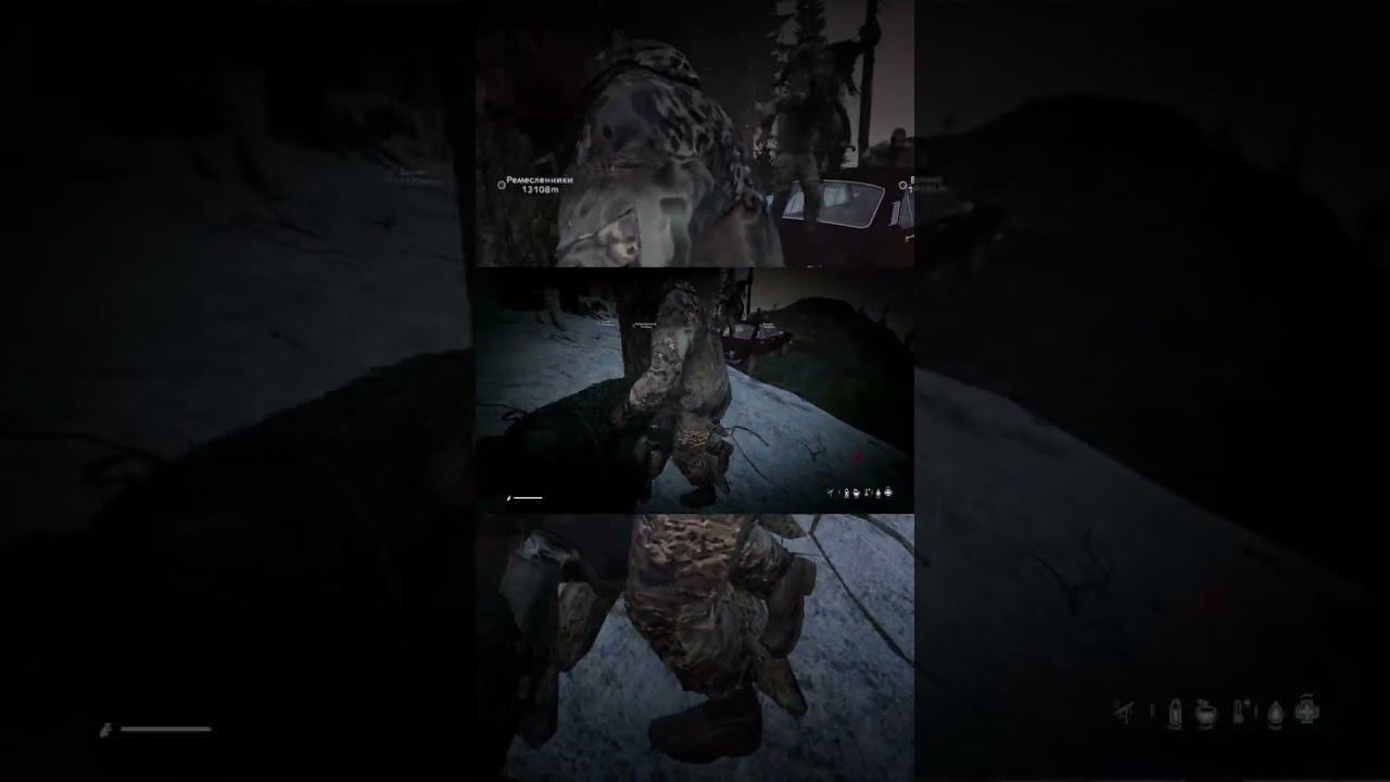 Красный Снег на Снегу - DayZ Chernarus short #shorts смотреть онлайн