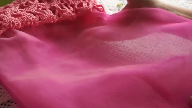 Как сшить подклад для вязанного детского платья узор33