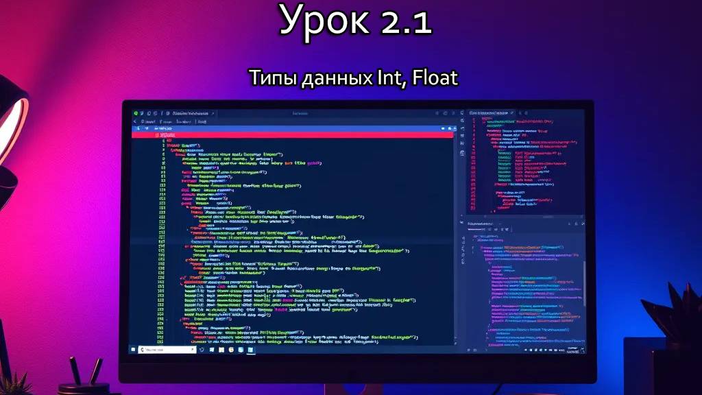 [Python Junior курс] Урок 2.1: Типы данных Int, Float смотреть онлайн