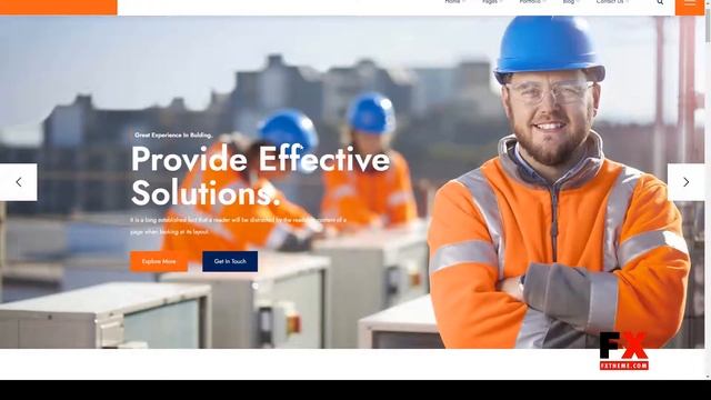 Architeck - Construction React Js Template property management responsive смотреть онлайн
