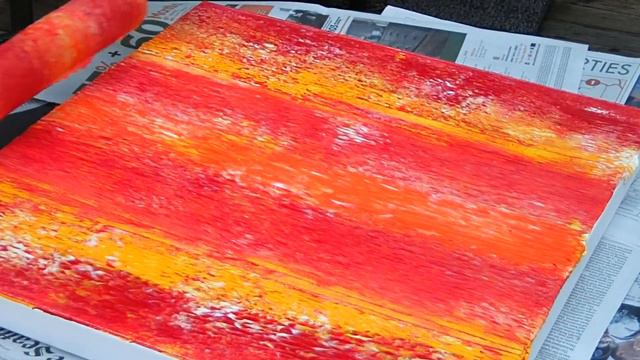Rolling Pin Painting Tutorial смотреть онлайн