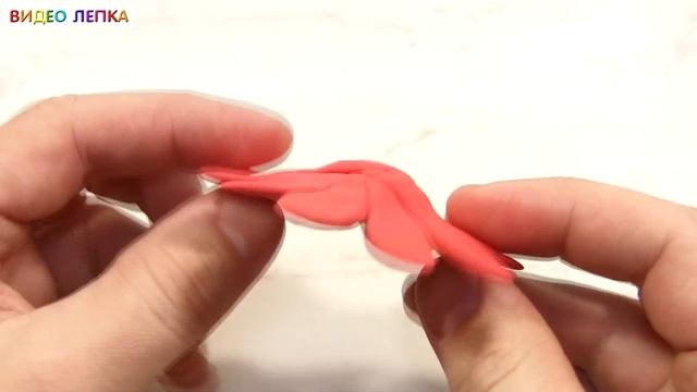 ЛЕПИМ ЦВЕТЫ ИЗ ЛЕГКОГО ЗАСТЫВАЮЩЕГО ПЛАСТИЛИНА | DIY FLOWERS FROM CLAY смотреть онлайн