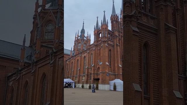 Римско-католический Кафедральный собор Непорочного Зачатия Пресвятой Девы Марии в Москве смотреть онлайн