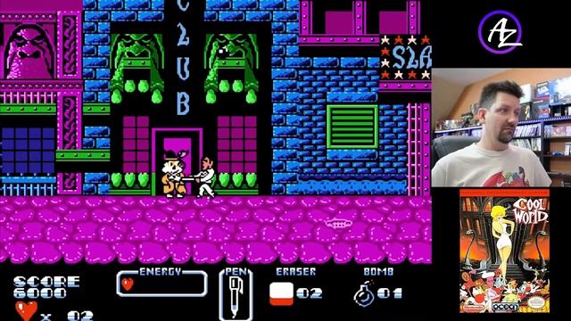 Cool World NES - Gameplay - Let's Play смотреть онлайн