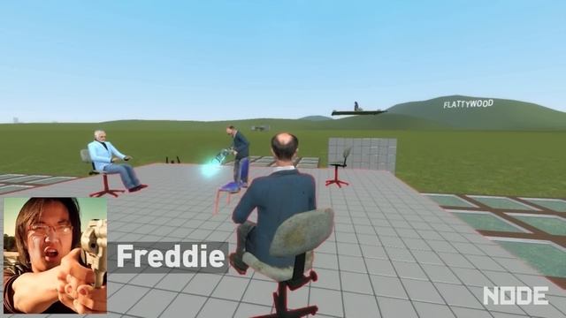 Garry's Mod with Freddiew and Corridordigital Episode 2 on LAN Party - NODE смотреть онлайн